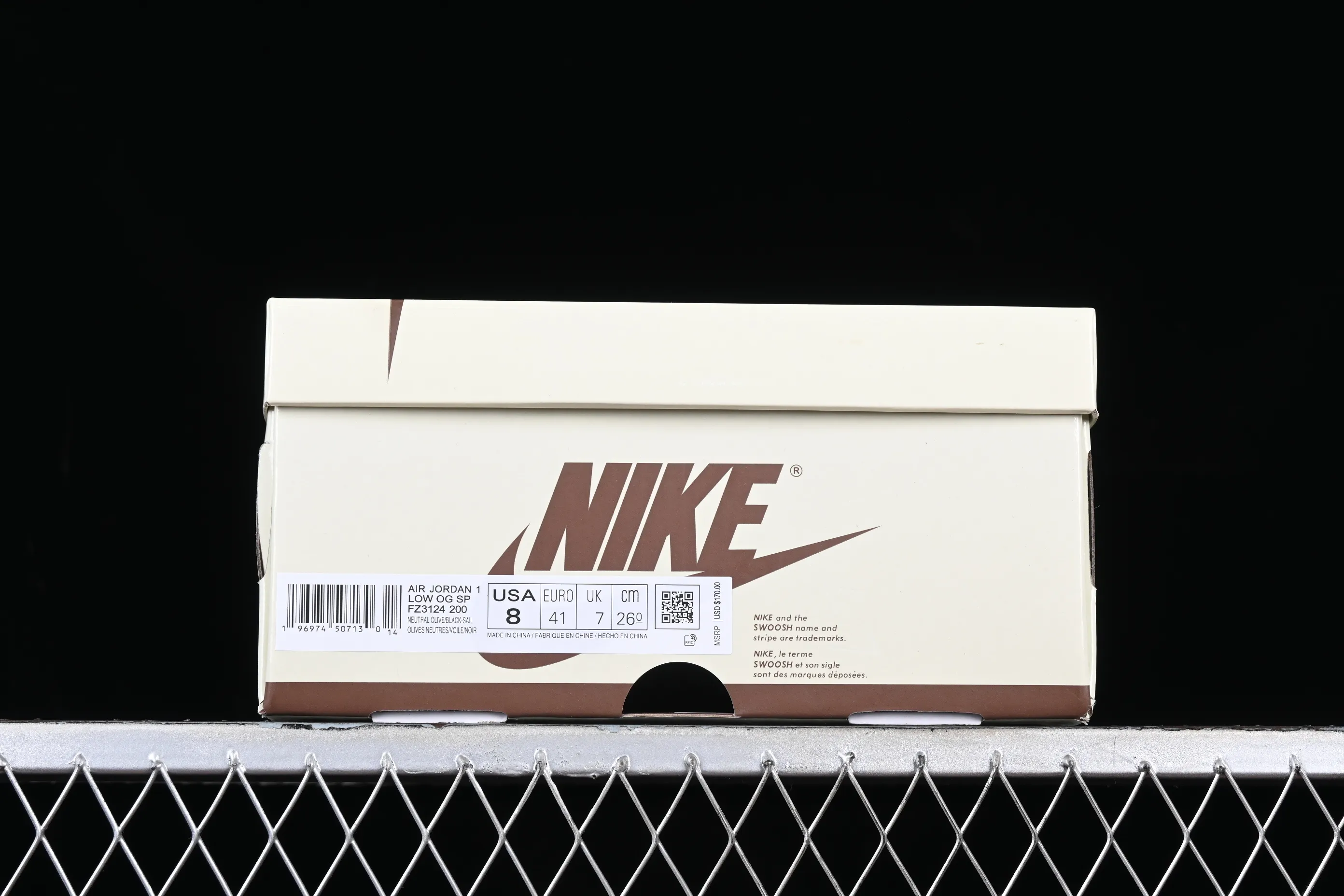 All categories Air Jordan Jordan series basketball shoes Air Jordan 1 Low Travis Scott x Air Jordan 1 Low OG AJ1 Joe 1 joint undercut low-top basketball shoes FZ3124-200